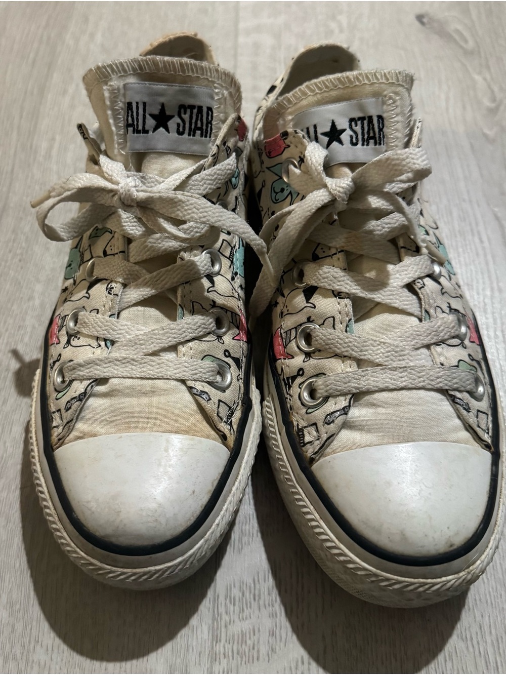 GUC Converse | Pet Party | Canvas Low Top Sneakers | sz 6